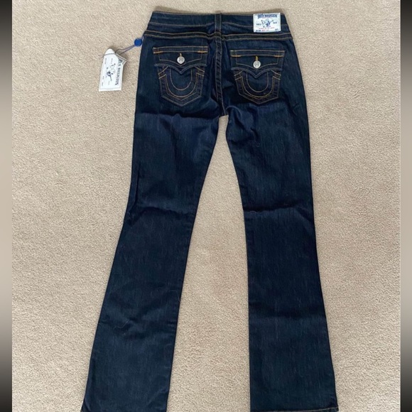 True Religion jeans - size 27 - new with tags - Picture 2 of 3